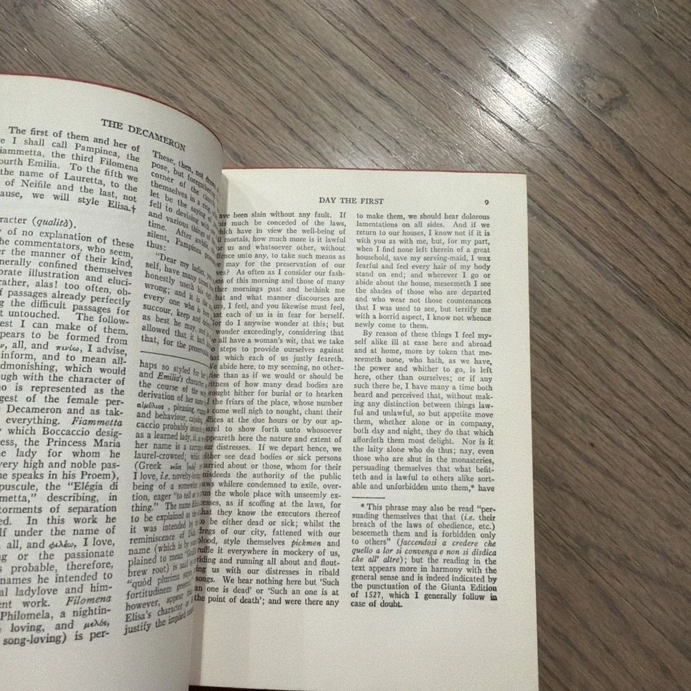 Collected Works Of Giovanni Boccaccio Hardcover Leather Bound